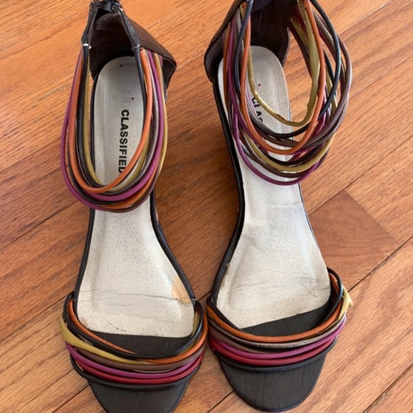 Colorful Wedge Heels - Picture 2 of 8